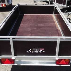 LIDER BOIS 39450/43450- 251 x 133 x 40 cm – 2 essieux 750 kg