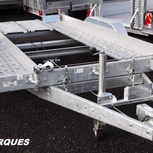 LIDER PORTE-VOITURE 39740 – 394 x 190 x 14 cm – PTAC 2000 KG – 2 essieux