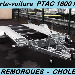 LIDER PORTE-VOITURE 39770 – PTAC 1600 kg – 1 essieu