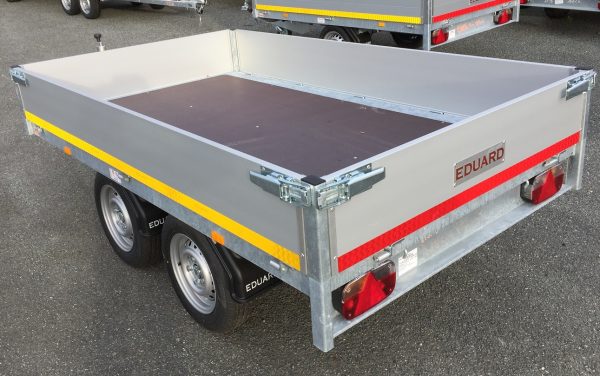 EDUARD - Plateau / Ridelles - 256 x 150 x 30 cm - PTAC 2000 kg - Hauteur de plancher 72 cm – Image 2
