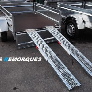 Paire de rampes acier 190 cm – résistance 350 kg