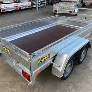 Remorque FRANC – 254 RE – 2 essieux 750 kg – 255 x 142 cm utile