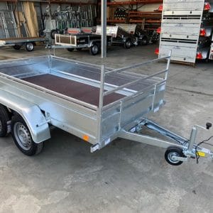Remorque FRANC – 254 RE – 2 essieux 750 kg – 255 x 142 cm utile