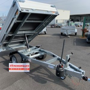 Benne SARIS K1 256 150 1350 1 – PTAC 1350 KG – Pompe Manuelle – Freinée