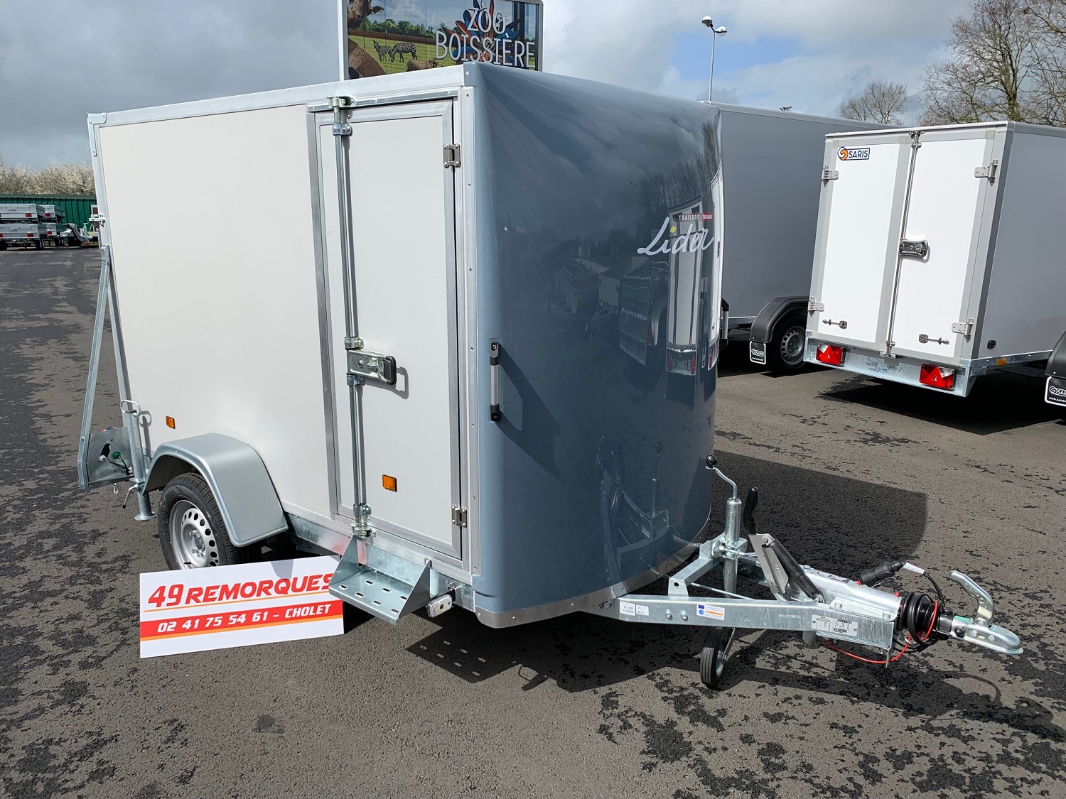 Porte roue latéral LIDER pour remorque