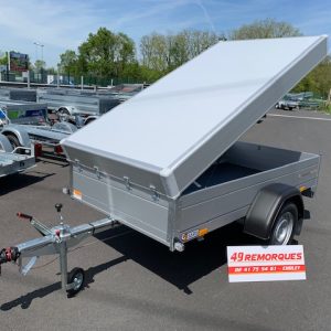 SARIS Mc Alu Confort 255 133 1350 1 – PTAC 1350 kg freinée avec couvercle