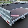 PLATEAU ERDÉ EXPERT PLBH 340 HYD - 345 x 185 cm - PTAC 1350 kg - Basculant hydraulique avec rambarde amovible – Image 4