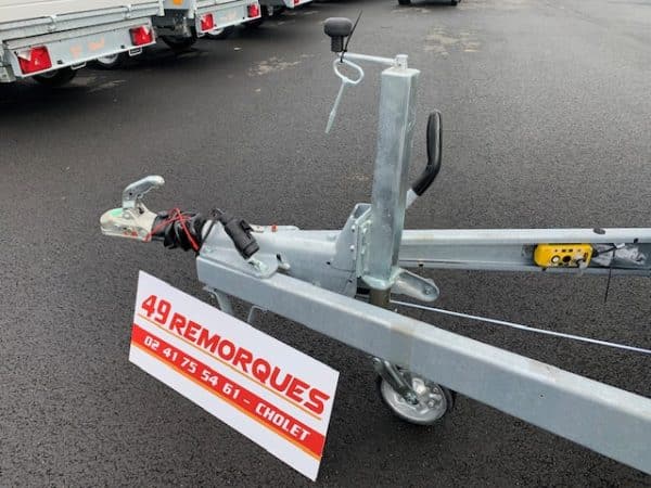 TRIBENNE SARIS - K3 306 170 2700 2 - Electrique + secours manuel - Rampes ALU intégrées - PTAC 2700 kg – Image 4